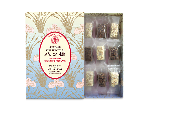 チョコレート八ッ橋<br>リッチバター＆ビターキャラメル