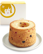 純米シフォンケーキ「フルーツ」