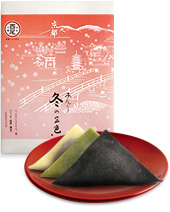 個包装あんなま「冬の三色」